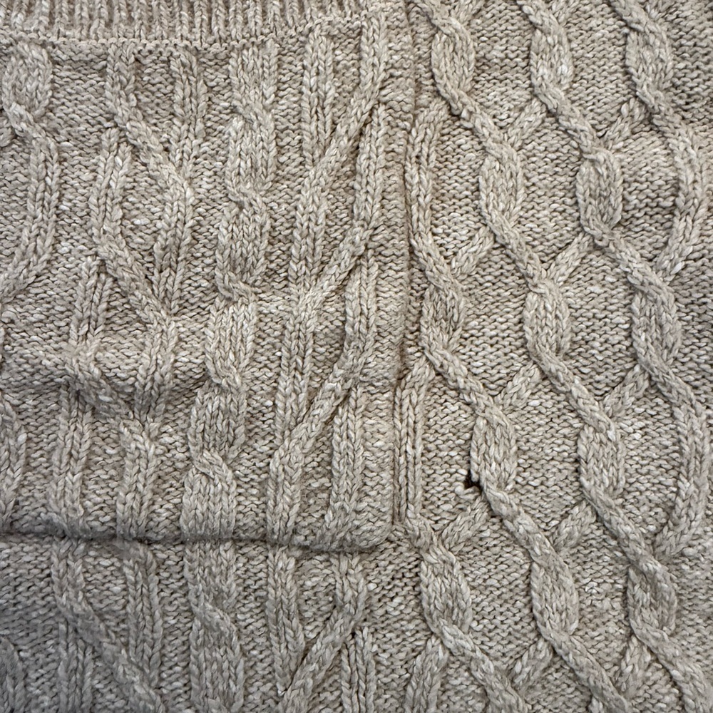 Vintage Cable Knit Sweater Grandma Grandpacore Y2K Classic 90's Fashion - Picture 9 of 11